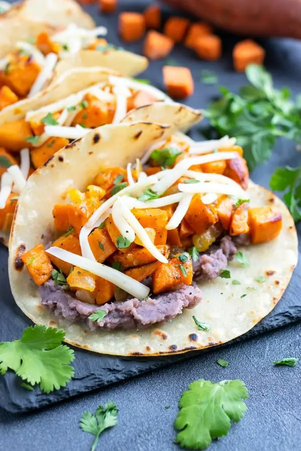 Black Bean Sweet Potato Tacos