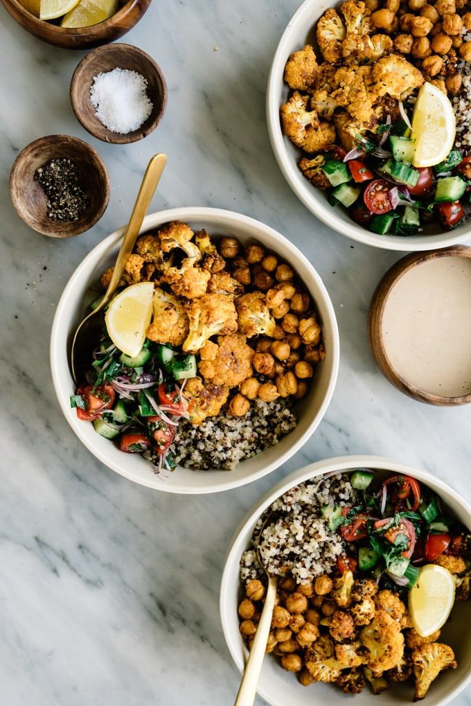 Cauliflower Shawarma Grain Bowl