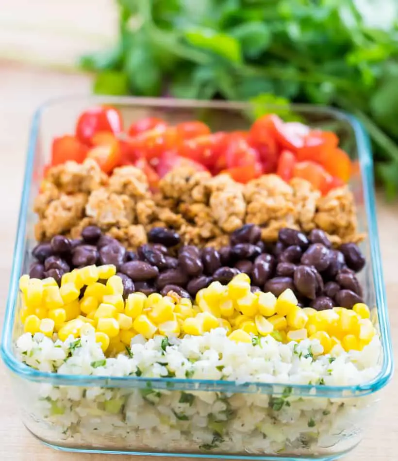 Chicken Burrito Bowls