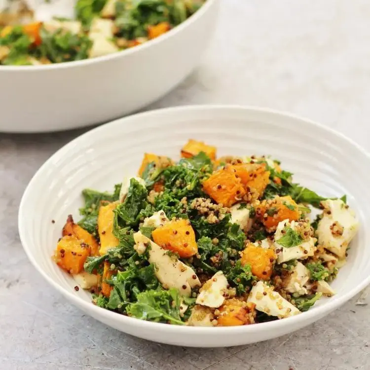 Chicken, Kale, Quinoa & Pumpkin Salad