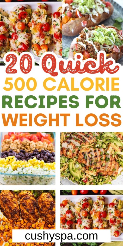 500 calorie recipes
