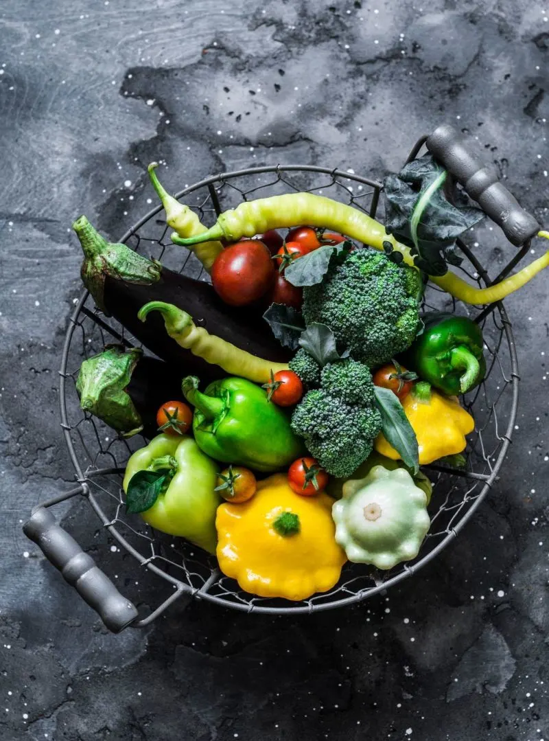 bowl full of vegetables