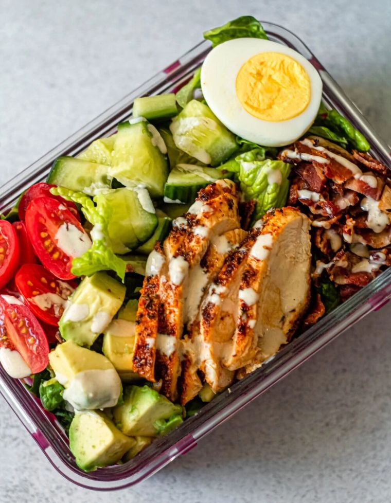 Cobb Salad Meal Prep