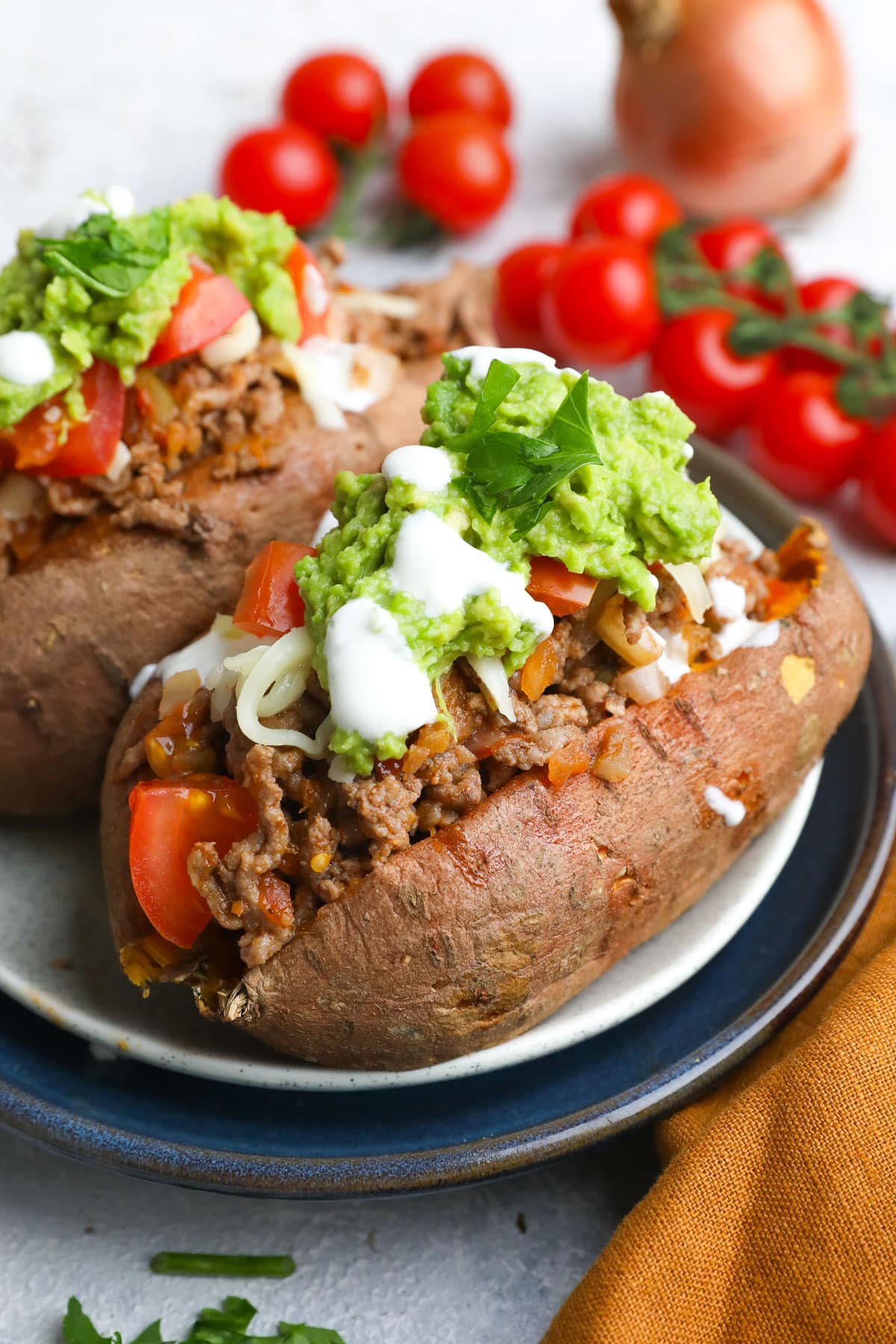 taco stuffed sweet potatoes