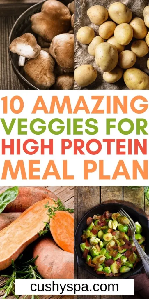 high protein vegetables