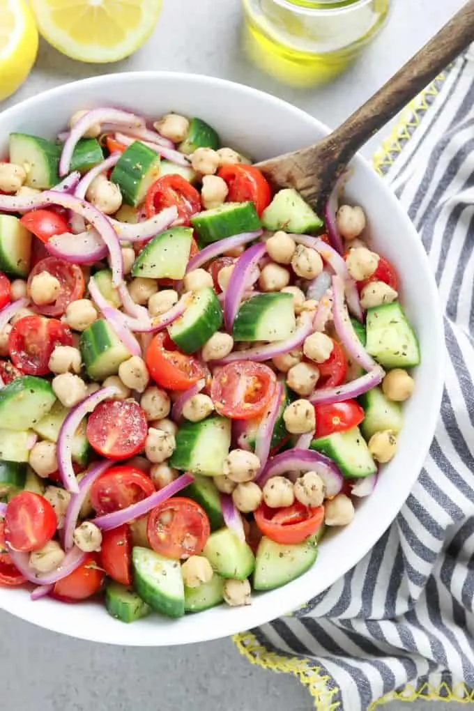 Cucumber & Tomato Salad