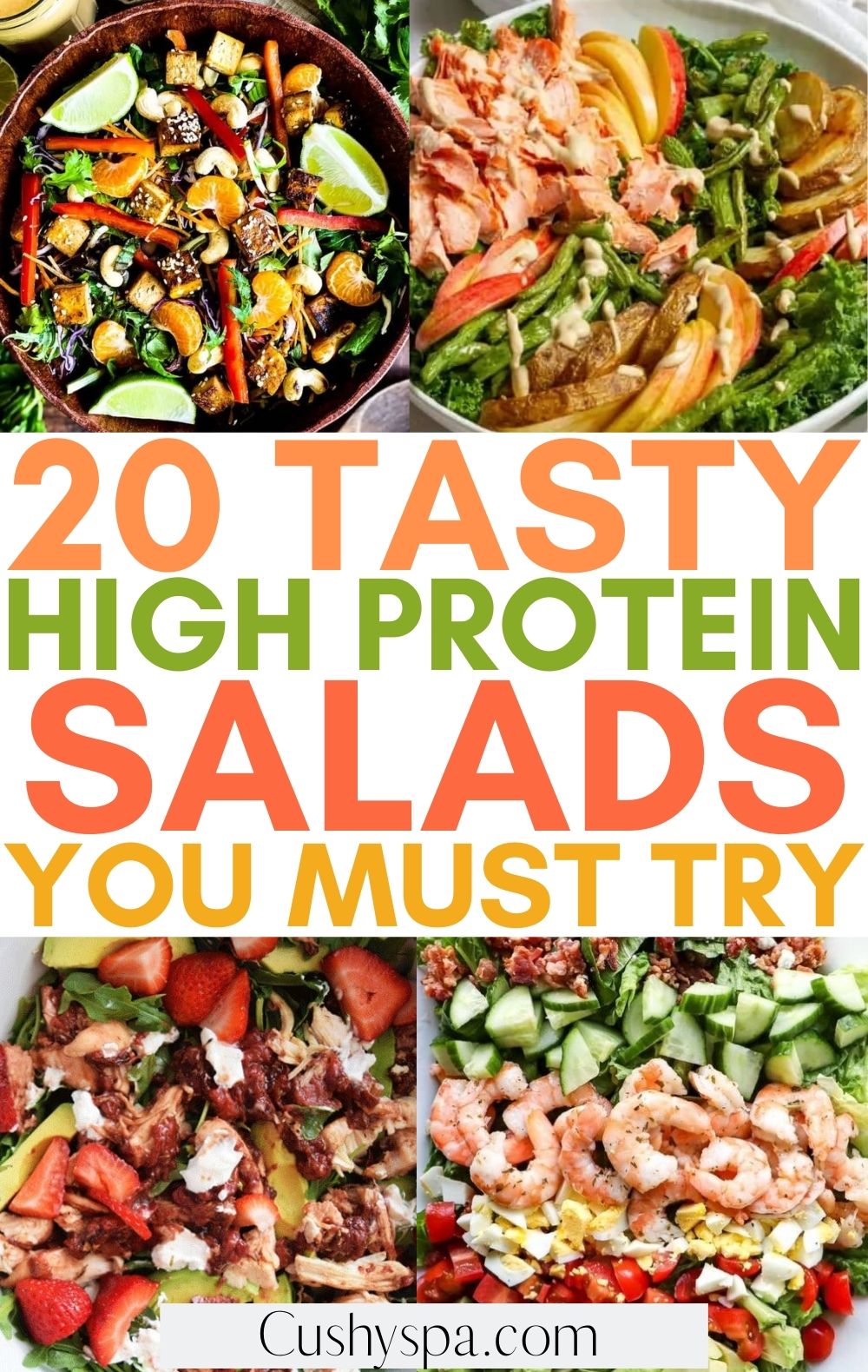 high protein salads