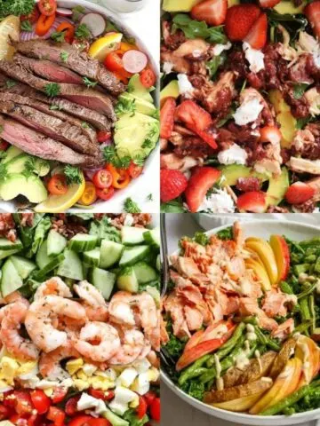 high protein salads