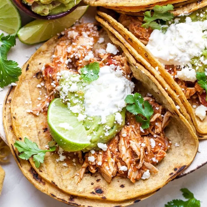 Crockpot Chicken Tacos