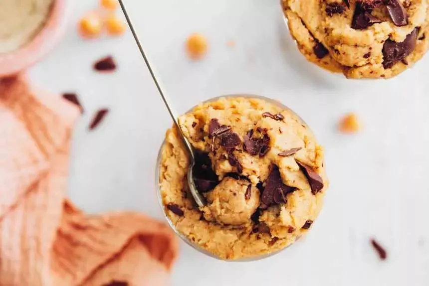 Healthy Edible Chickpea Cookie Dough