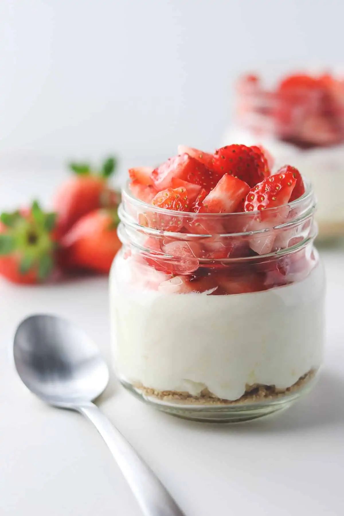 No-Bake Cheesecake for One