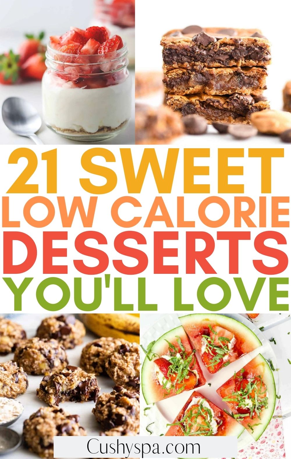 low calorie desserts