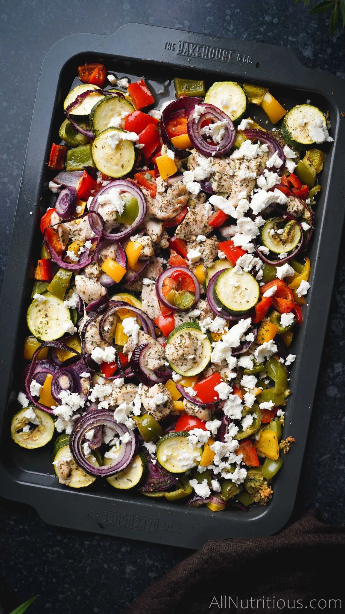 Greek Sheet Pan Chicken Dinner