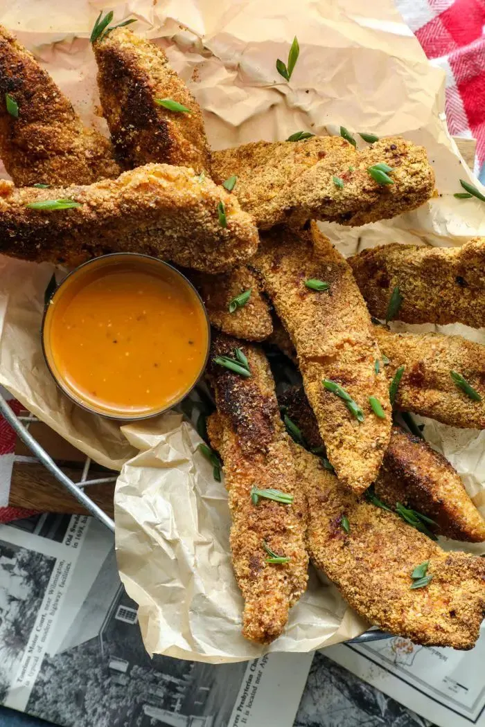 Almond Flour Cajun Chicken Tenders