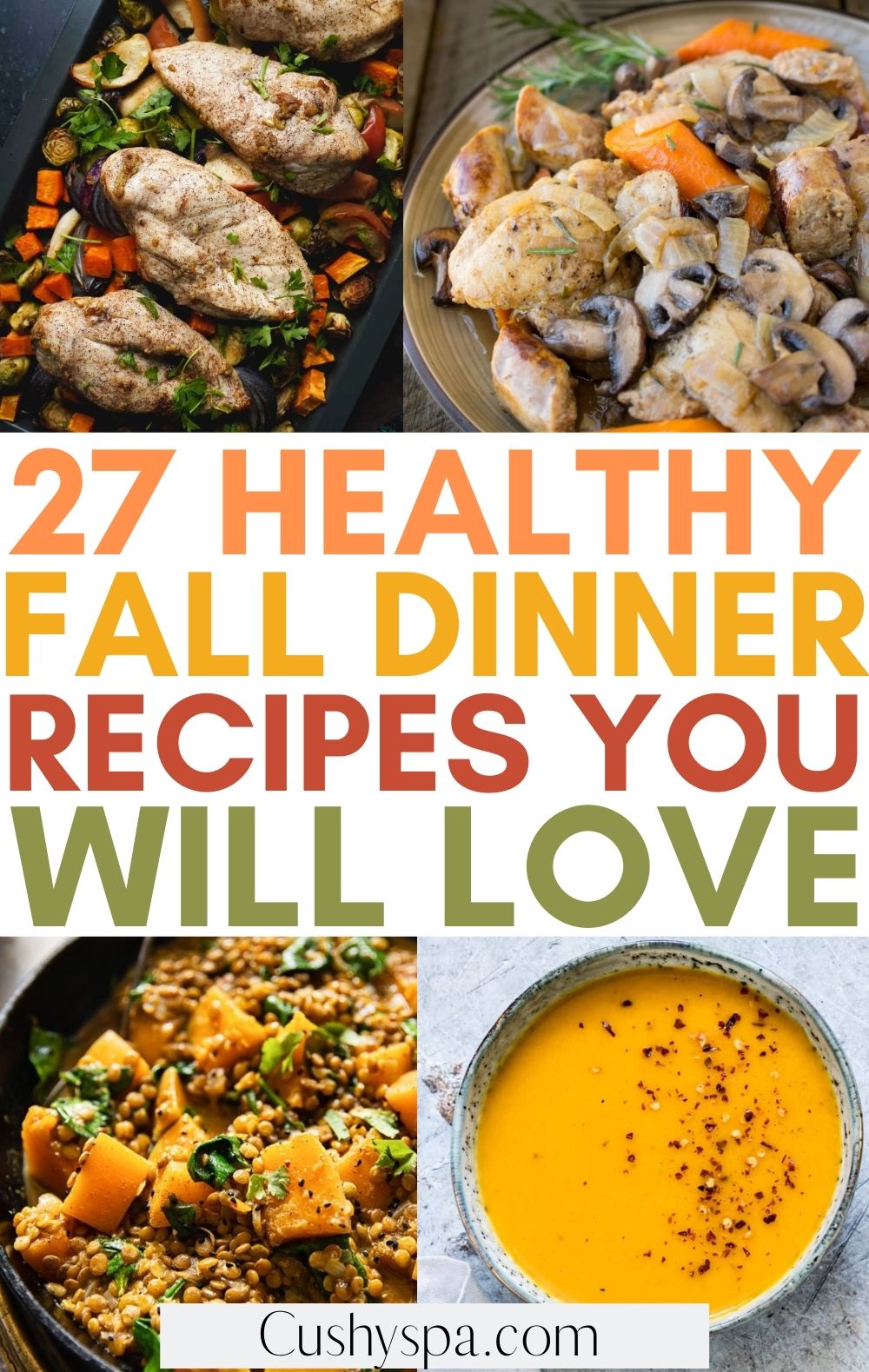 healthy fall dinner recipes