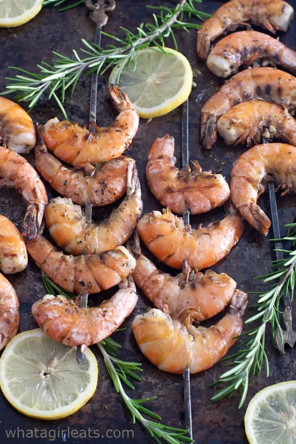 Rosemary Shrimp Rice Pilaf