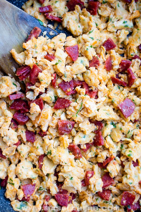 Chorizo and Eggs