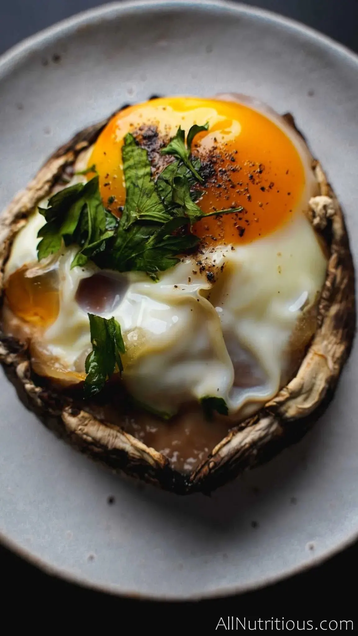 5-Ingredient Mushroom Egg Cups