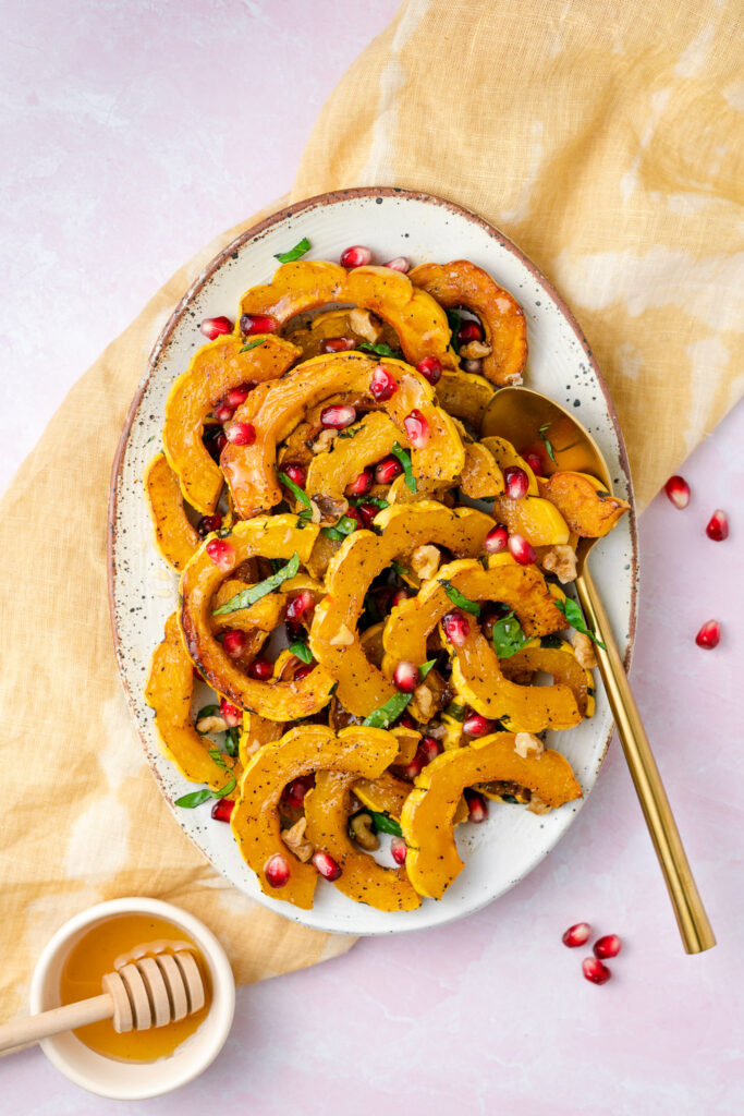 Honey-Roasted Delicata Squash