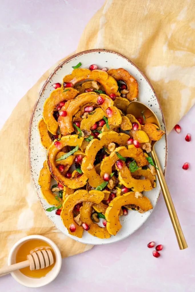 Honey-Roasted Delicata Squash