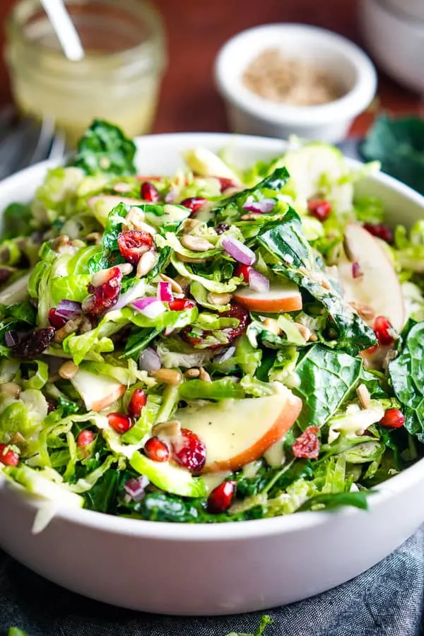 Shaved Brussels Sprout Slaw