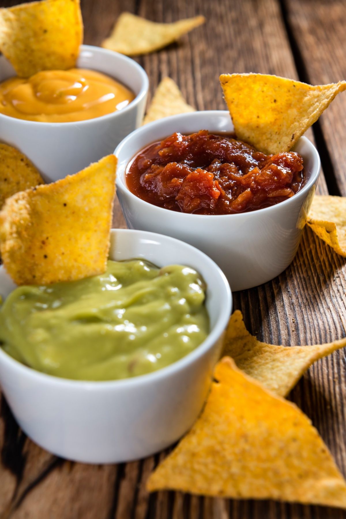 Baked Tortilla Chips and Salsa