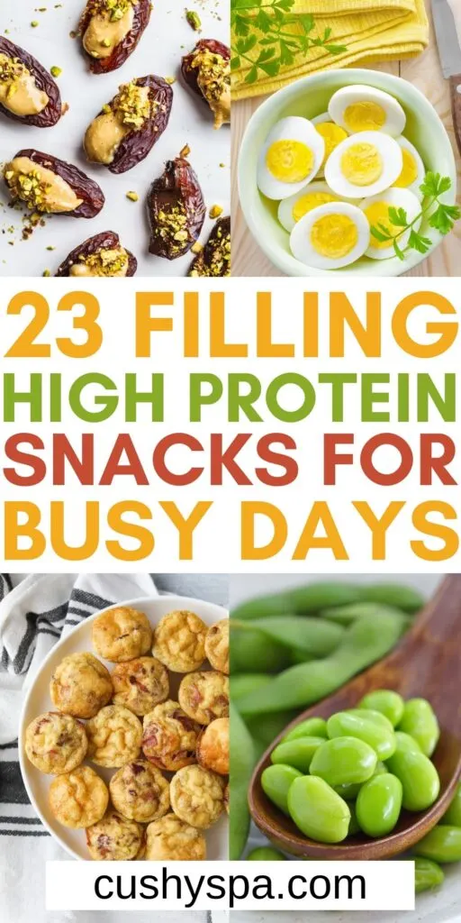high protein snacks