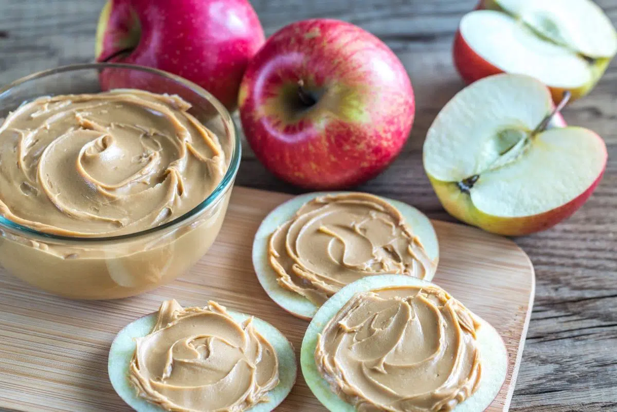 Apples and almond butter