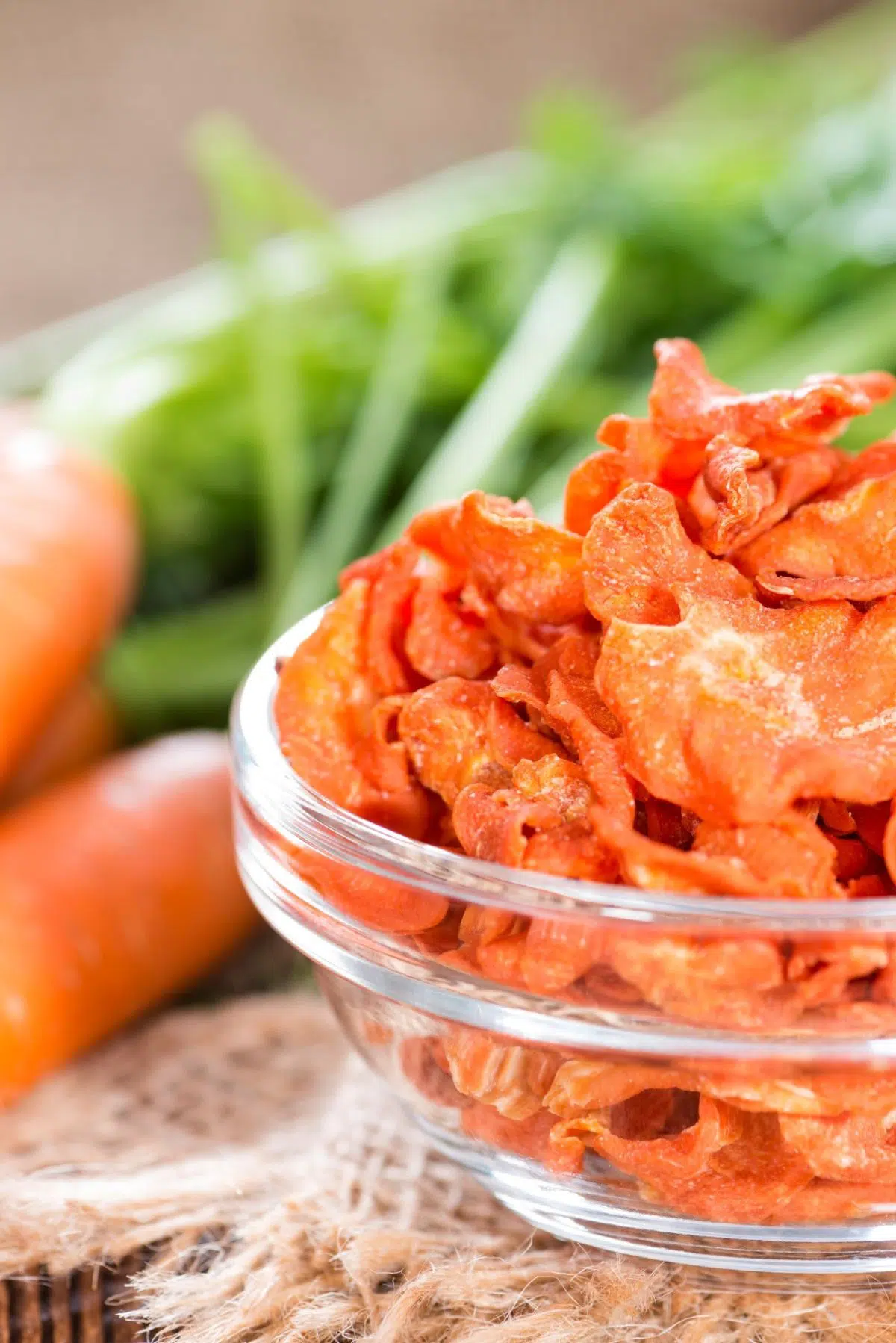 Baked Carrot Chips