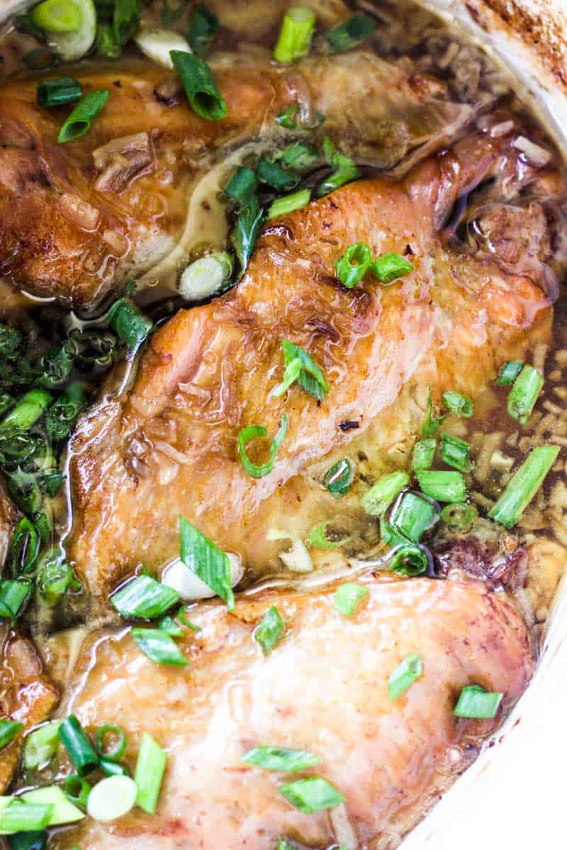 turkey wings with onion soup