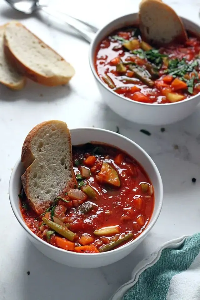 minestrone soup