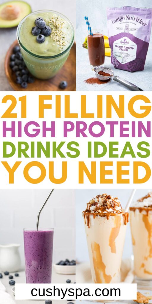 recipes for high protein drinks