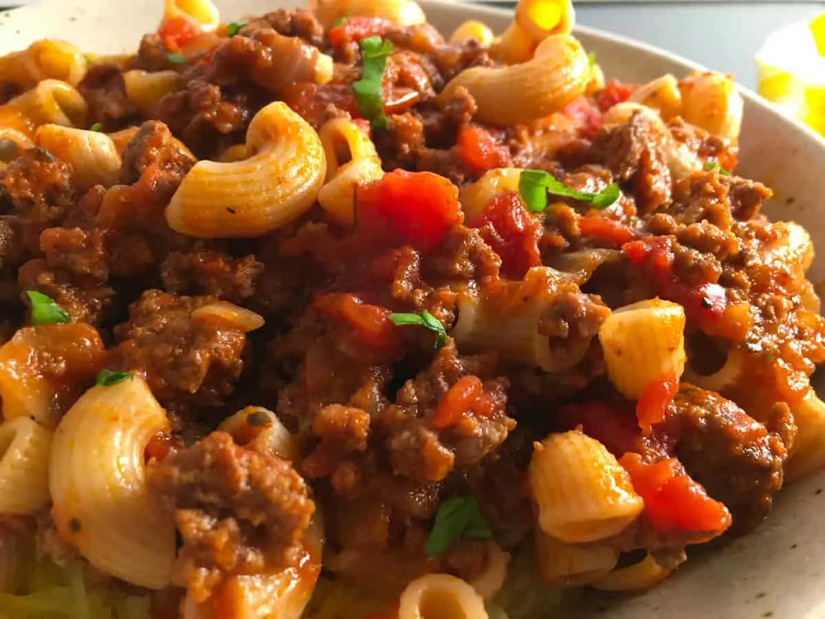 hamburger goulash