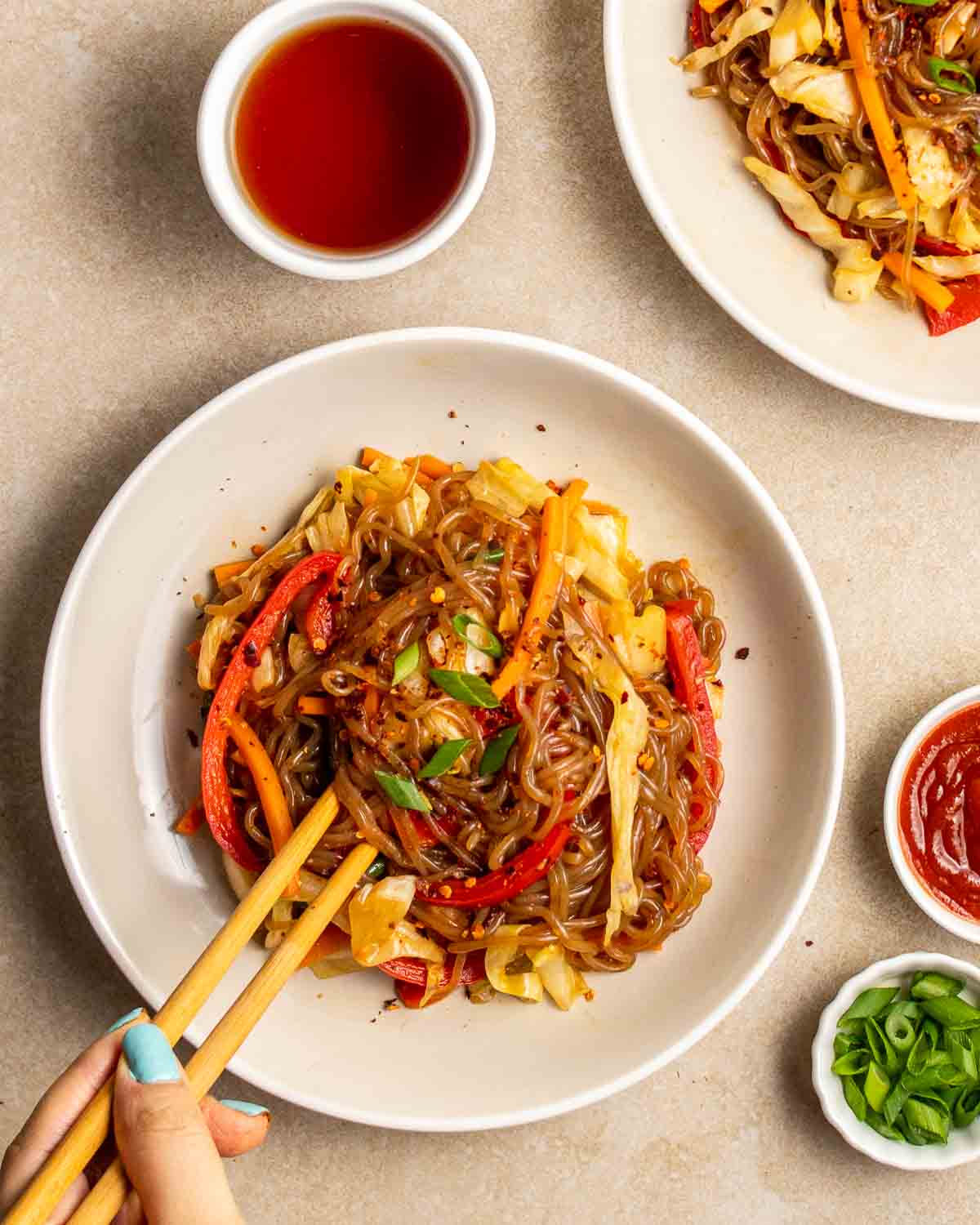 shirataki noodle stir fry