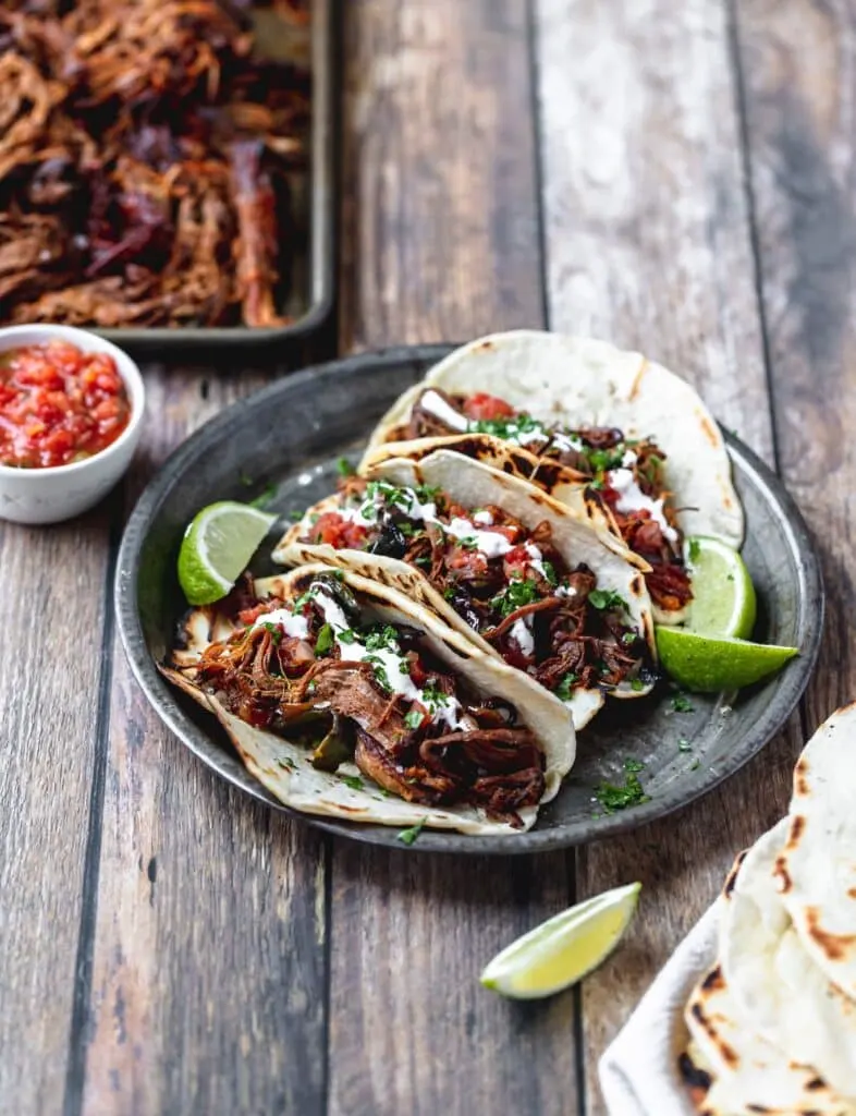 chipotle beer braised beef tacos