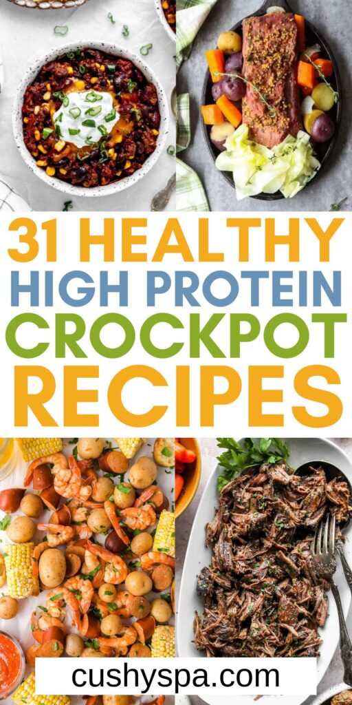 31 High Protein Crockpot Recipes - Cushy Spa