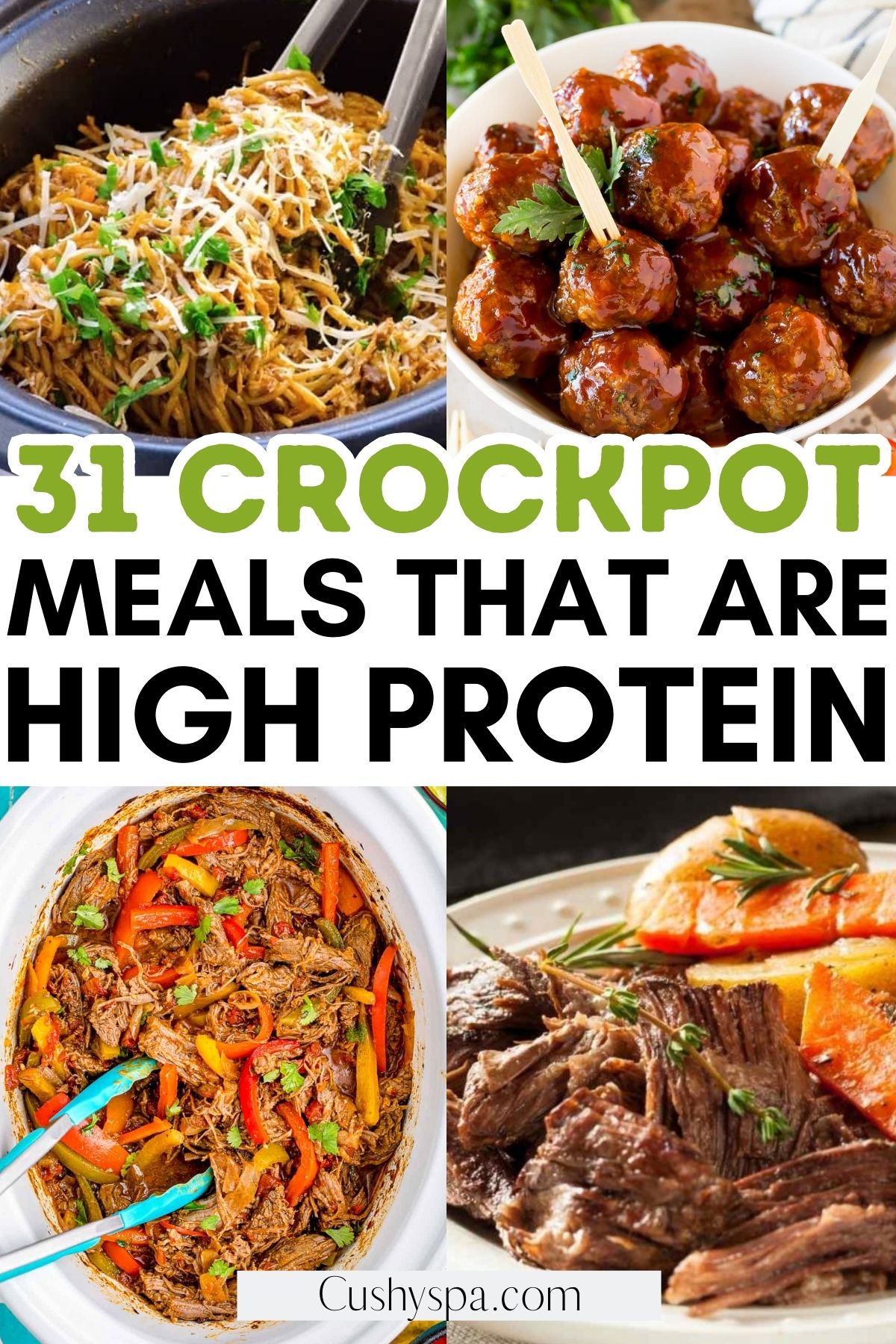 high protein crockpot ideas