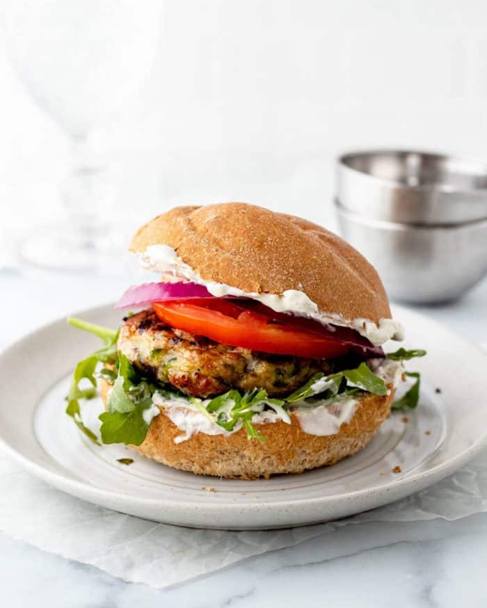 zucchini turkey burgers