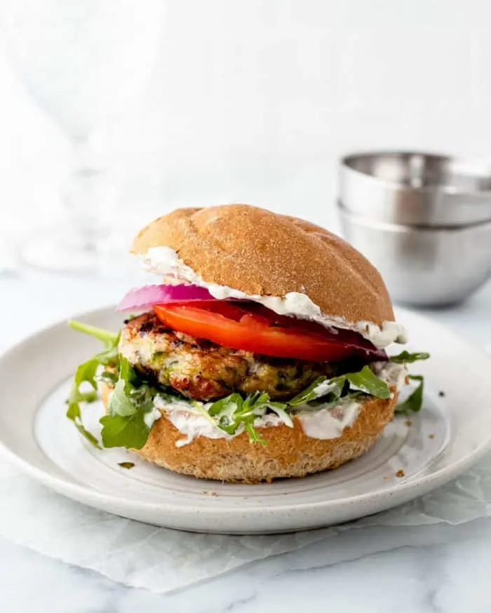 zucchini turkey burgers