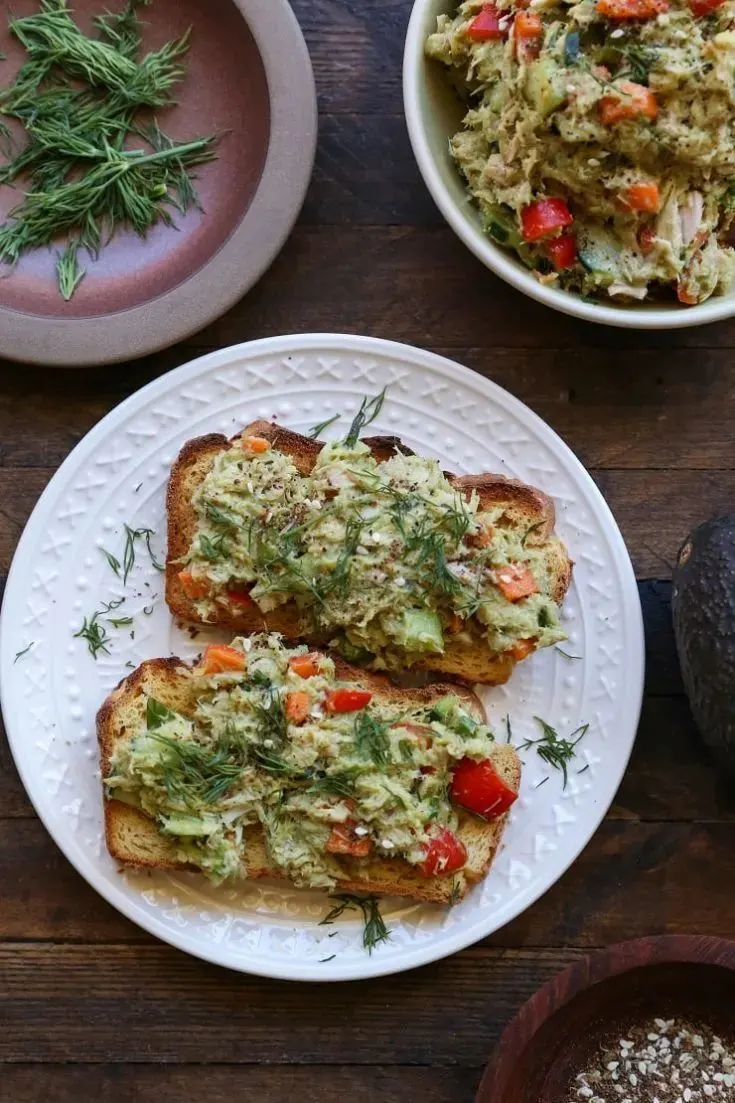 cucumber avocado tuna salad