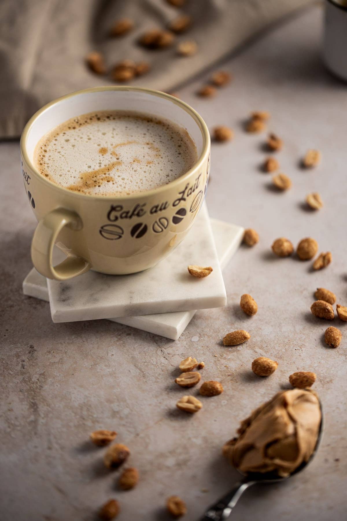 peanut butter coffee latte