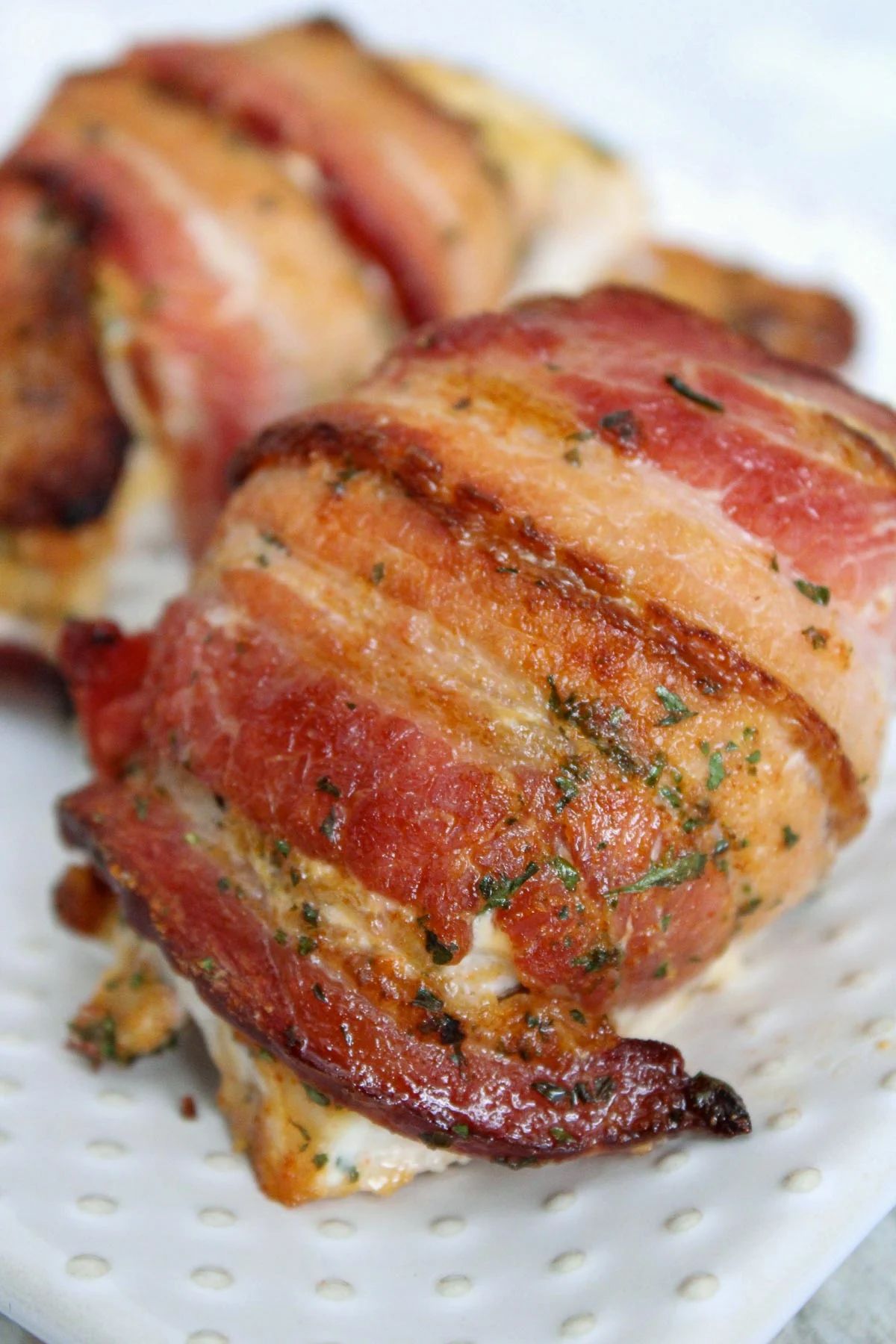 bacon wrapped chicken