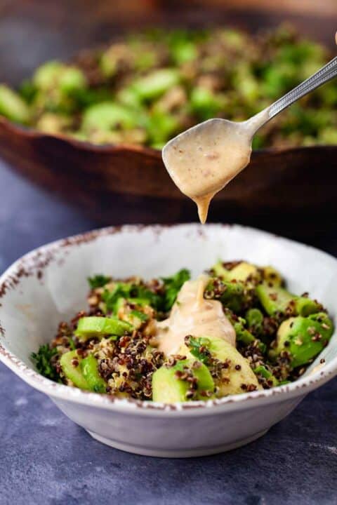 avocado quinoa salad