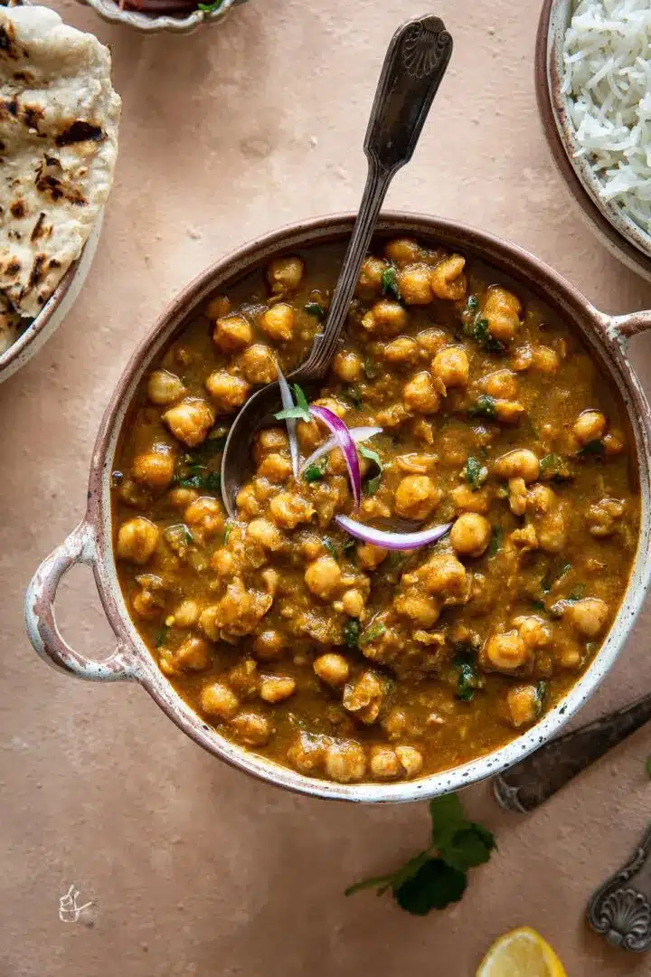 chana saag