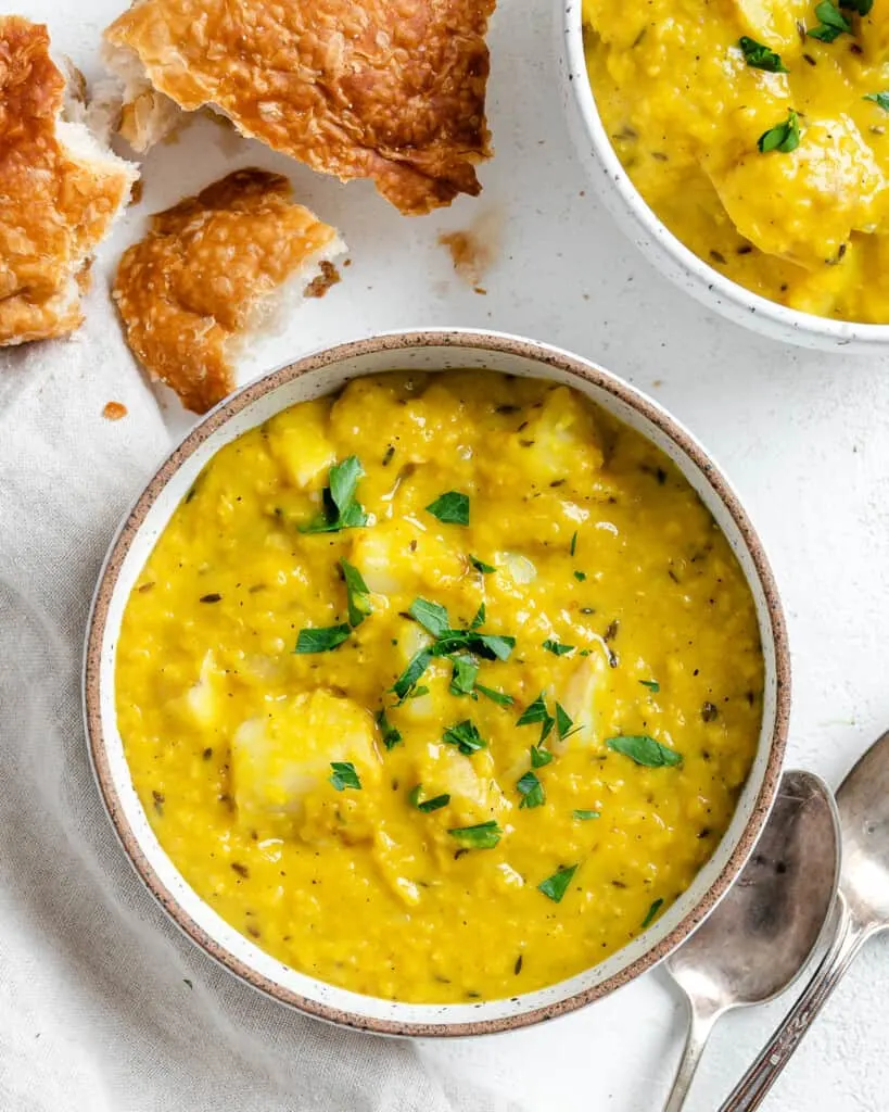 lentil potato soup