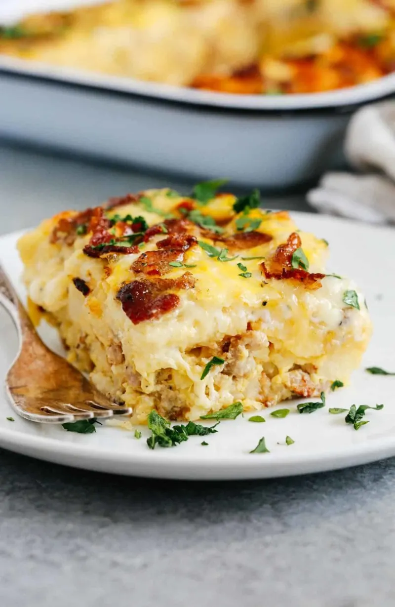 sausage and potato casserole