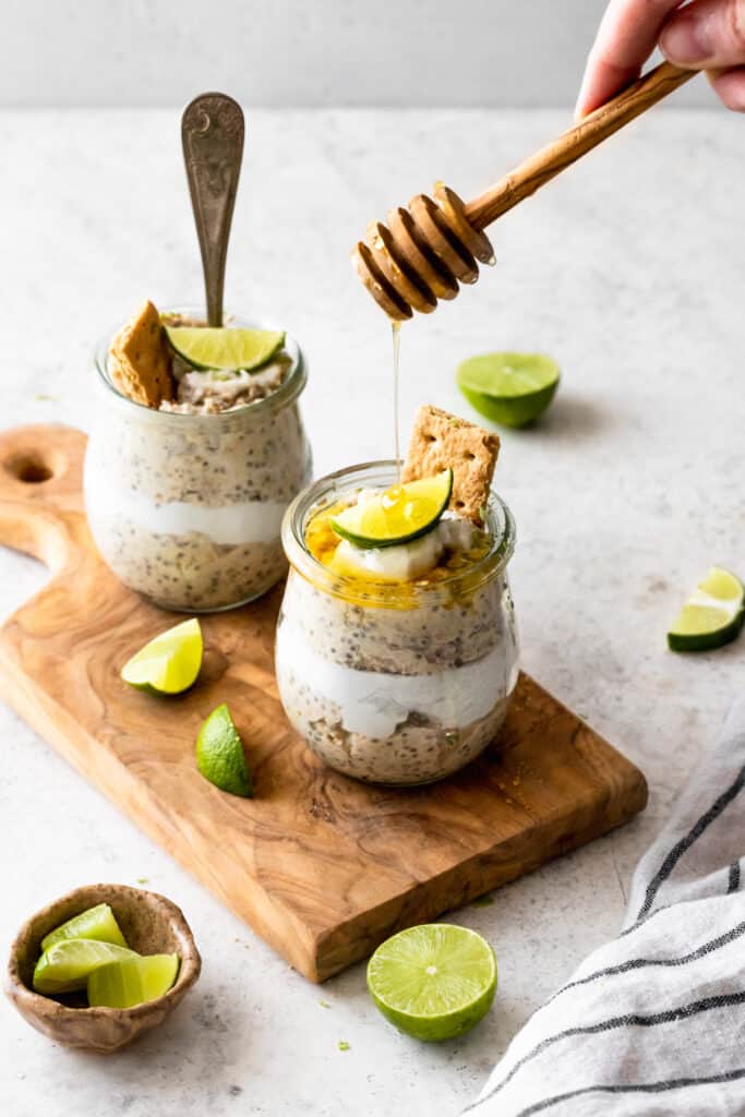 key lime pie overnight oats