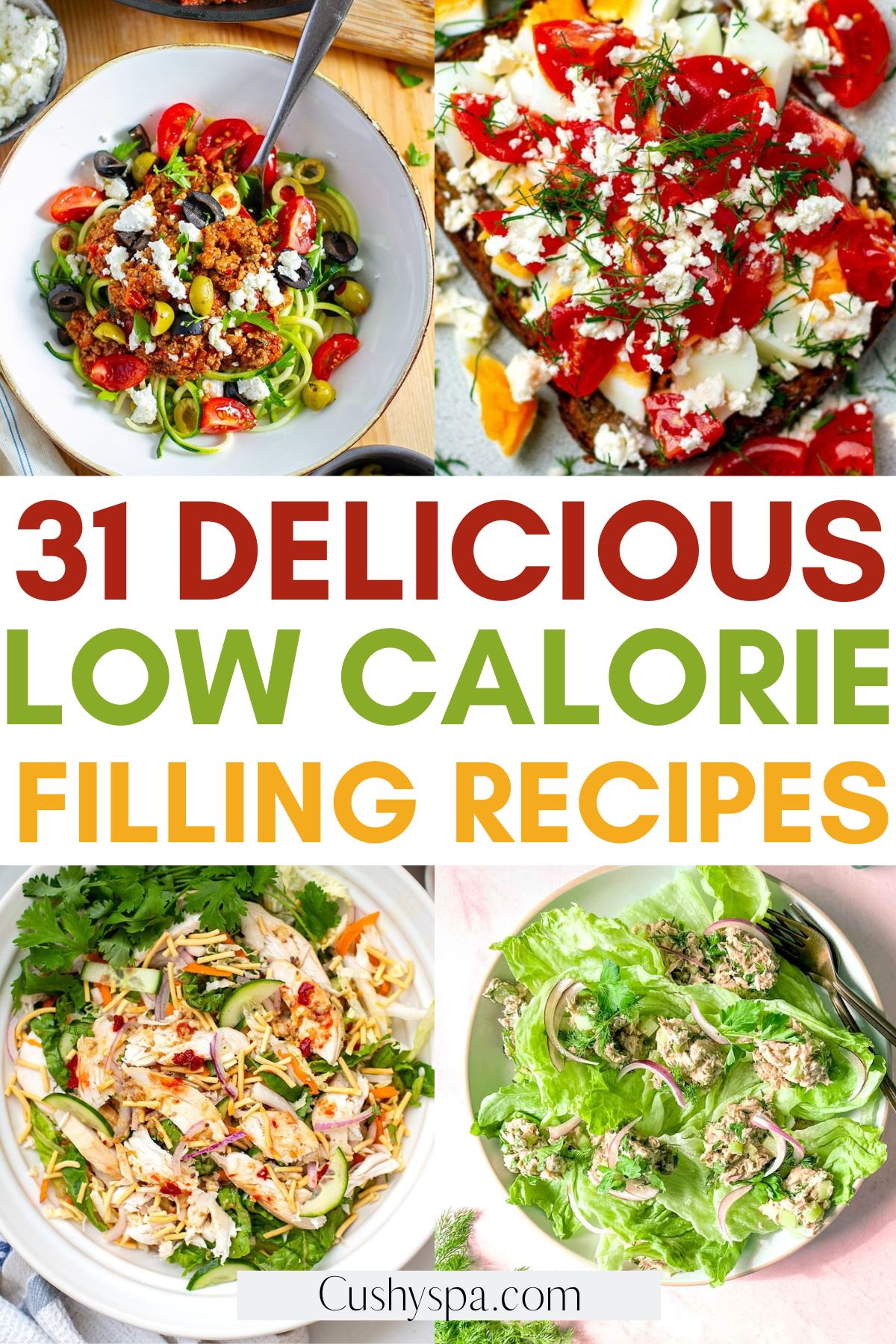 low calorie but filling recipes