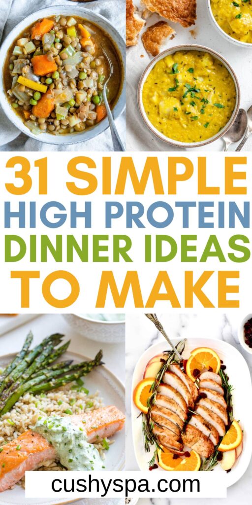 High Protein dinner ideas