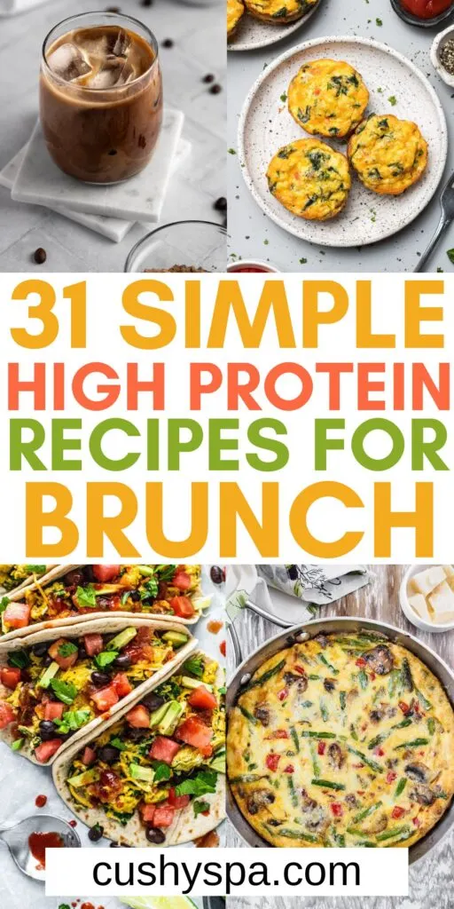 High protein brunch ideas